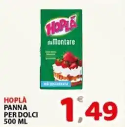 Premium Supermercati Hopla panna per dolci offerta