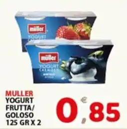 Premium Supermercati Muller Yogurt Frutta/ Goloso offerta