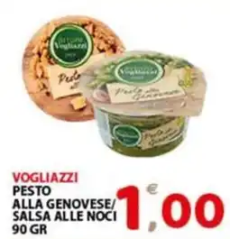 Premium Supermercati Vogliazzi Pesto alla genovese/salsa alle noci offerta