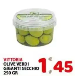 Premium Supermercati Vittoria olive verdi giganti secchio offerta