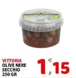 Premium Supermercati Vittoria olive nere secchio offerta