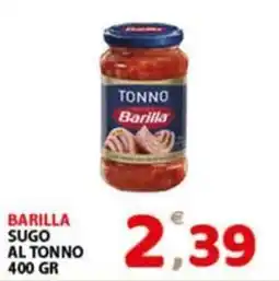 Premium Supermercati Barilla sugo al tonno offerta