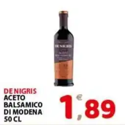Premium Supermercati Denigris aceto balsamico di modena offerta