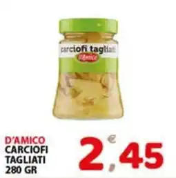 Premium Supermercati D'Amico carciofi tagliati offerta
