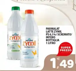 Premium Supermercati Parmalat Latte Zymil offerta