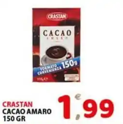 Premium Supermercati Crastan cacao amaro offerta
