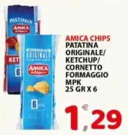 Premium Supermercati Amica chips patatina originale offerta