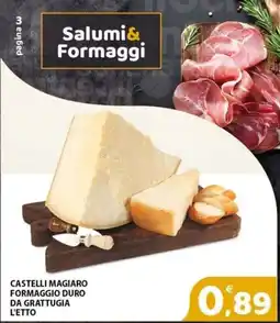 Il Centro Superstore Castelli Magiaro Formaggio Duro da Grattugia offerta