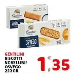 Premium Supermercati Gentilini biscotti novellini/osvego offerta