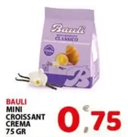 Premium Supermercati Bauli mini croissant crema offerta