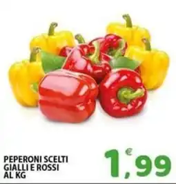 Il Centro Superstore Peperoni scelti gialli e rossi offerta