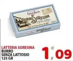 Il Centro Superstore Burro senza lattosio Lattieria Sorensina offerta
