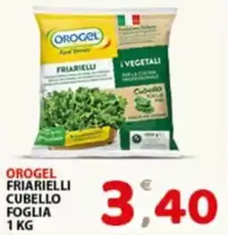 Premium Supermercati Orogel friarielli cubello foglia offerta