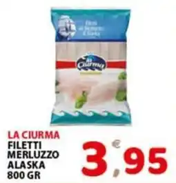 Premium Supermercati La Ciurma filetti merluzzo alaska offerta