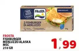 Premium Supermercati Frosta Fishburger Merluzzo Alaska offerta