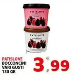 Premium Supermercati Patislove bocconcini vari gusti offerta