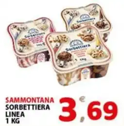 Premium Supermercati Sammontana sorbettiera linea offerta