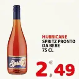 Premium Supermercati Spritz pronto da bere Hurricane offerta