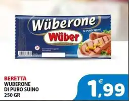Il Centro Superstore Wuberone di puro suino offerta