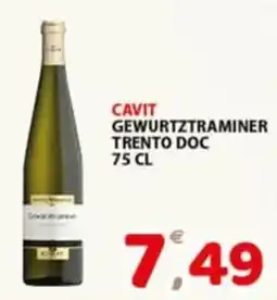 Premium Supermercati Cavit Gewurztraminer Trento Doc offerta