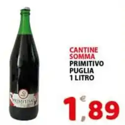 Premium Supermercati Cantine Somma Primitivo offerta