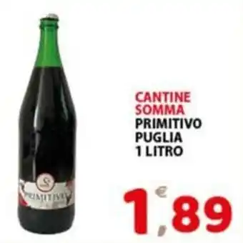 Premium Supermercati Cantine Somma Primitivo offerta