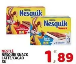 Il Centro Superstore Nesquik Snack Latte/Cacao offerta