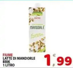 Il Centro Superstore Fiume latte di mandorle offerta