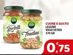 Il Centro Superstore Cuore e Gusto legumi offerta