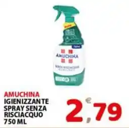 Premium Supermercati Amuchina igienizzante spray senza risciacquo offerta