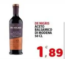 Il Centro Superstore Aceto balsamico di Modena De Nigris offerta