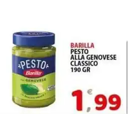 Il Centro Superstore Barilla pesto alla genovese classico offerta