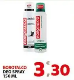 Premium Supermercati Borotalco deo spray offerta