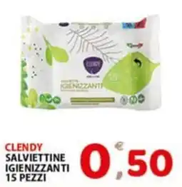 Premium Supermercati Clendy salviettine igienizzanti offerta