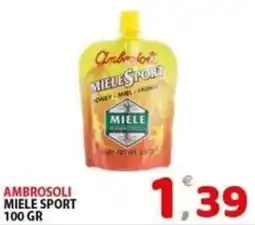 Il Centro Superstore Miele sport Ambrosoli offerta