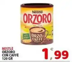 Il Centro Superstore Nestlé Orzoro con caffè offerta