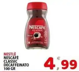 Il Centro Superstore Nescafé Classic Decaffeinato offerta