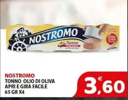 Il Centro Superstore Nostromo tonno olio di oliva offerta