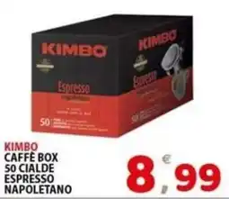 Il Centro Superstore Kimbo Caffè Box Espresso Napoletano offerta