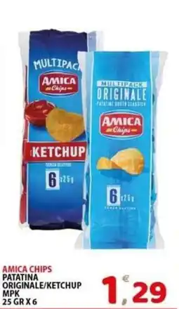 Il Centro Superstore Amica chips patatina originale/ketchup offerta