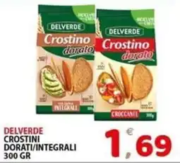 Il Centro Superstore Delverde crostini dorati/integrali offerta