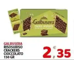 Il Centro Superstore Galbusera risosuriso crackers cioccolato offerta