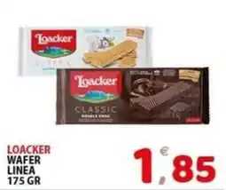 Il Centro Superstore Loacker wafer linea offerta