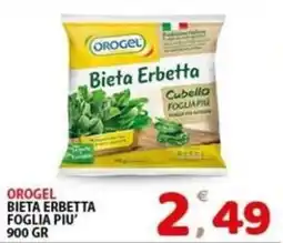 Il Centro Superstore Oro gel bieta erbetta foglia piu' offerta