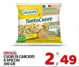 Il Centro Superstore Orogel cuori di carciofi a spicchi offerta