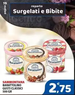 Il Centro Superstore Sammontana Barattolino gusti classici offerta
