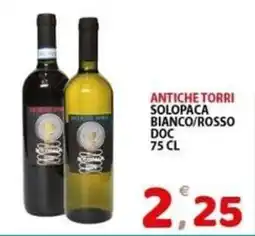 Il Centro Superstore Antiche Torri Solopaca Bianco/Rosso DOC offerta