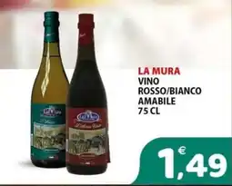 Il Centro Superstore La Mura vino rosso/bianco amabile offerta