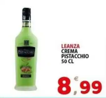 Il Centro Superstore Leanza crema pistacchio offerta