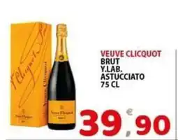 Il Centro Superstore Veuve Clicquot Brut Y.Lab. offerta